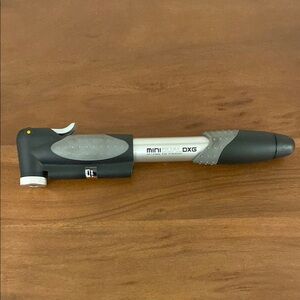 Mini Dual DXG Portable Air Pump - Black and Silver